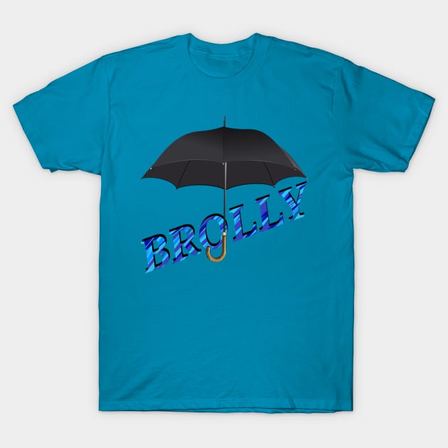 Umbrella T-Shirt by DClickman